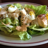 Dungeness crab Louie