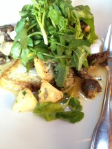 Rhode Island Dory with wild morels