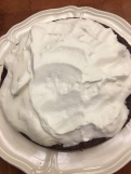 Layer on the whipped cream